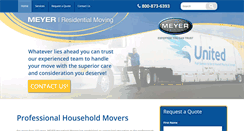 Desktop Screenshot of meyermovers.com